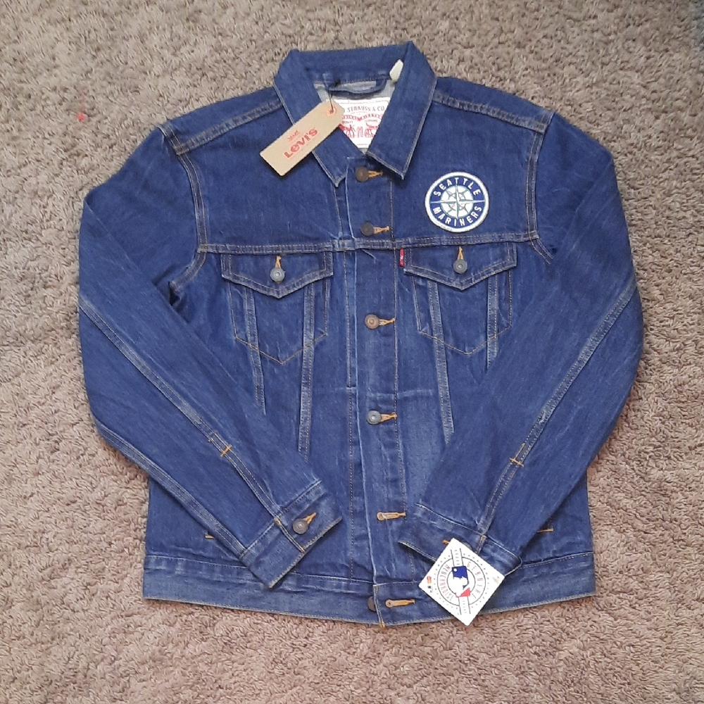 Levis Seattle Mariners Jean Jacket